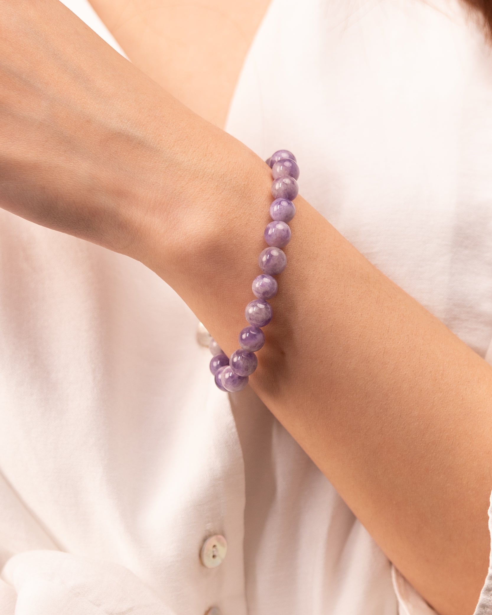 The Sage's Decree - Lapis Lazuli & Purple Agate Wisdom Bracelet