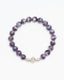 Pyramid of Power - Dream Amethyst & Silver Focus Bracelet