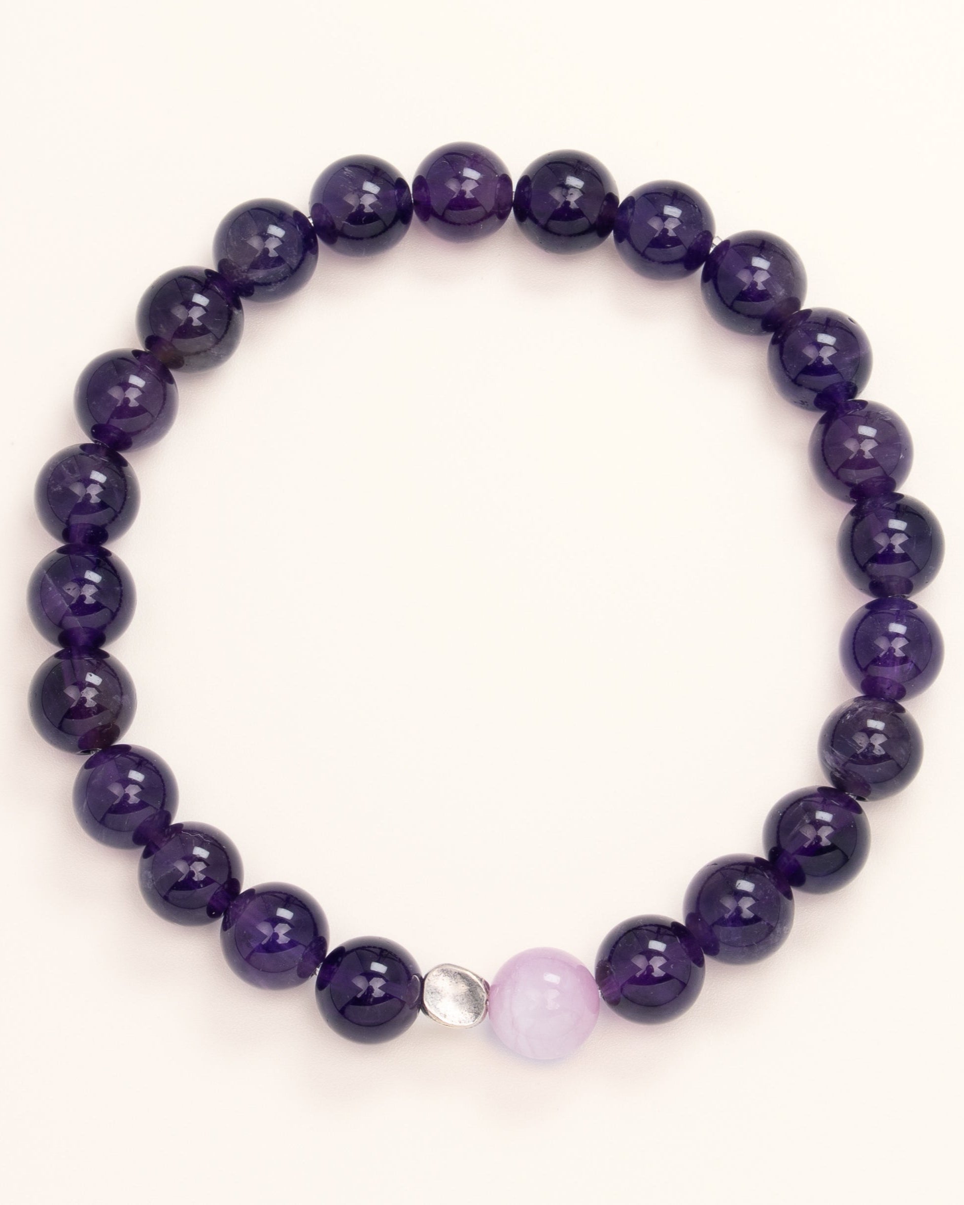 Mind-Body Balance - Amethyst & Purple Agate Meditation Healer
