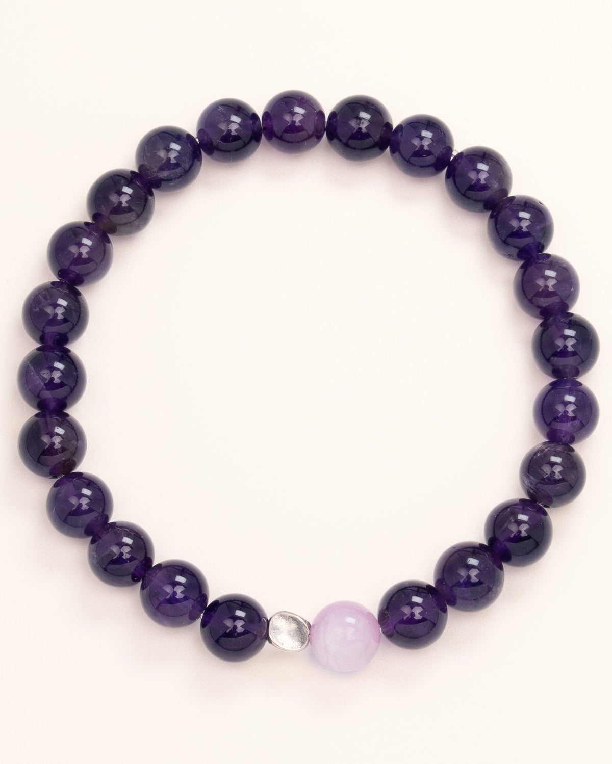 Mind-Body Balance - Amethyst & Purple Agate Meditation Healer