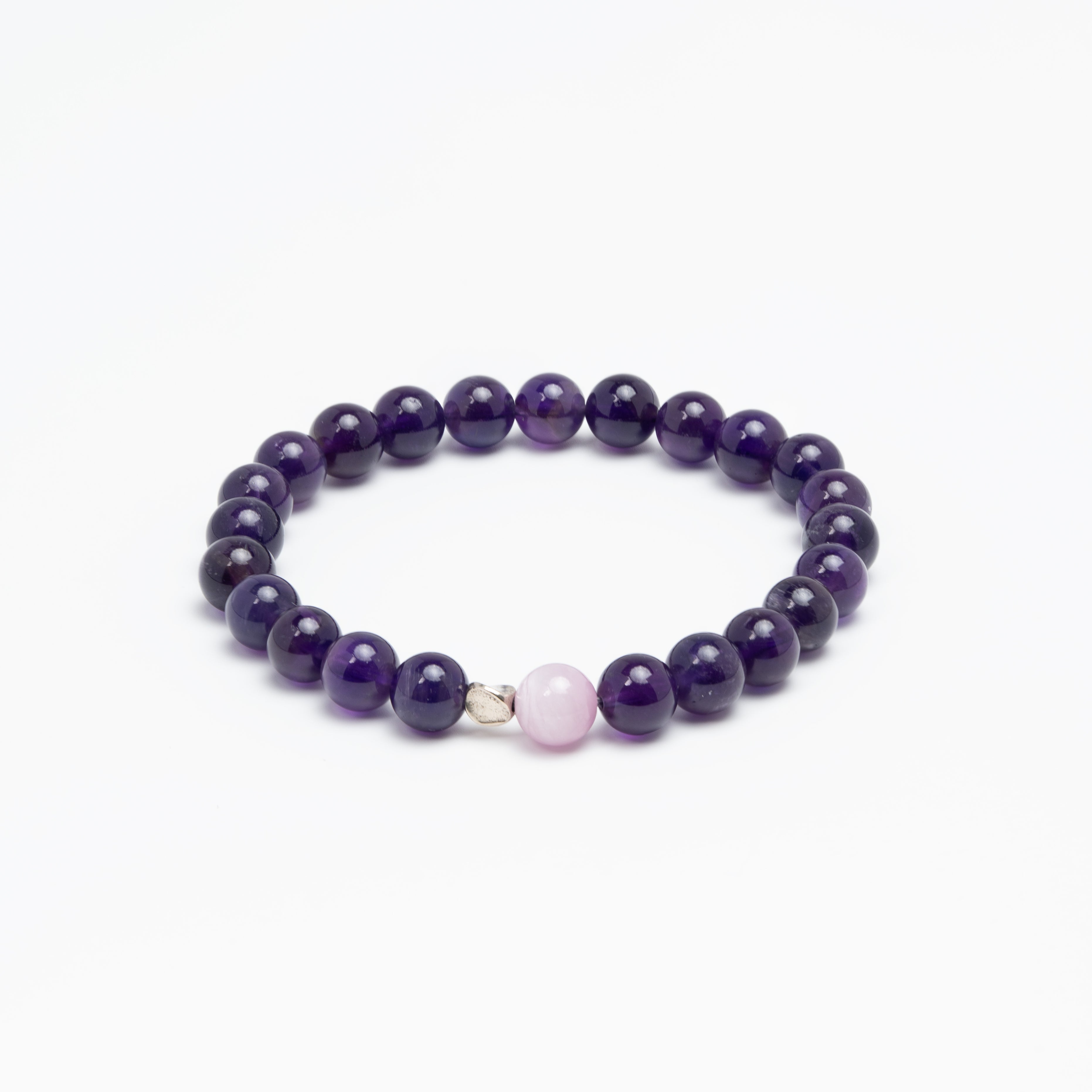 Mind-Body Balance - Amethyst & Purple Agate Meditation Healer