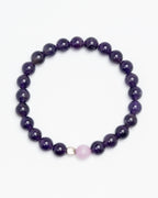 Mind-Body Balance - Amethyst & Purple Agate Meditation Healer