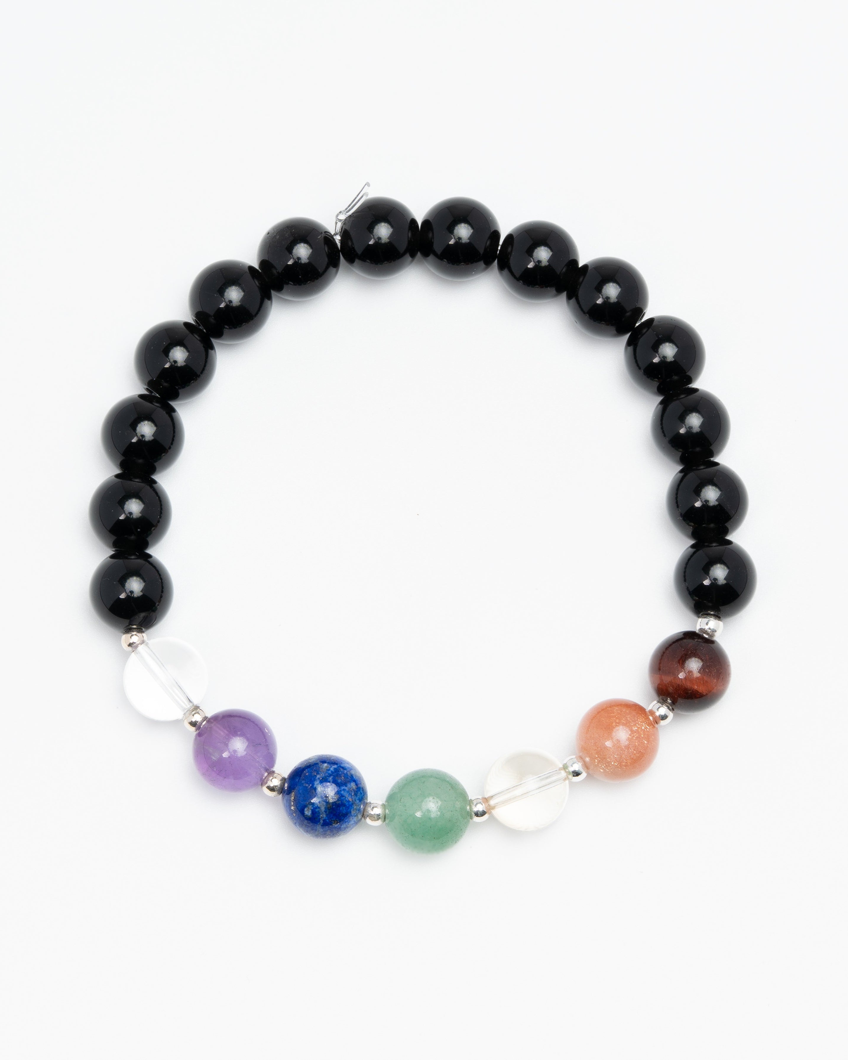 The Vitality Engine - 7 Chakra & Black Onyx Activation Bracelet