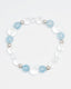 Oceanic Whispers - Aquamarine & Clear Quartz Clarity Bracelet