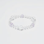 The Inner Sanctum - Aquamarine & Clear Quartz Peace Bracelet