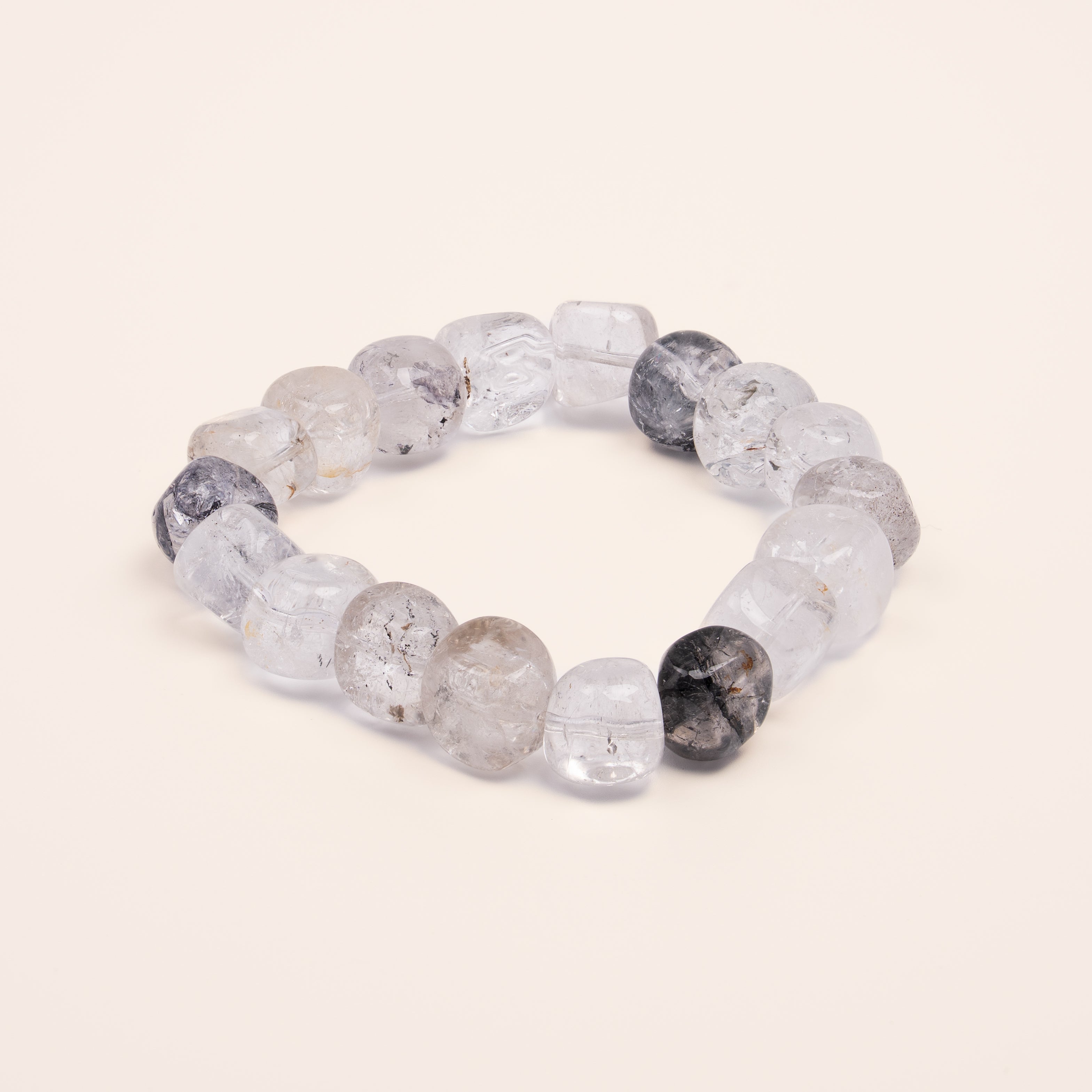 The Titan's Will - Raw Black Gold Super Nugget Bracelet