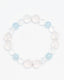 Whispers of the Sky - Star Rose Quartz & Aquamarine Harmony Bracelet