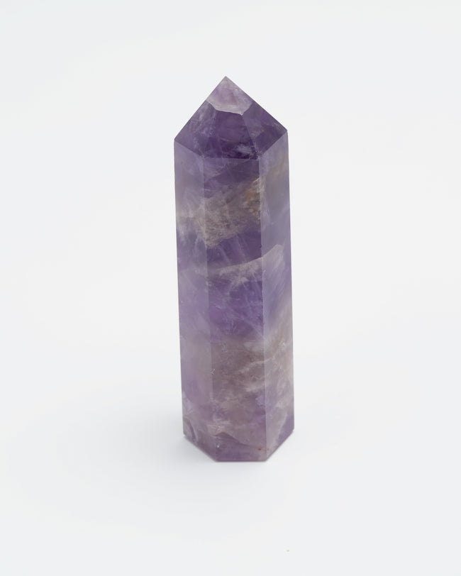 The Intuition Spire - Chevron Amethyst Energy Point Hover Image