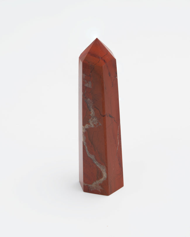 The Endurance Pillar - Red Jasper Energy Point Hover Image