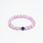 Heart's Ascension - Kunzite & Amethyst Healing Bracelet