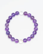 Mindful Manifestation - Amethyst & Citrine Wealth Bracelet