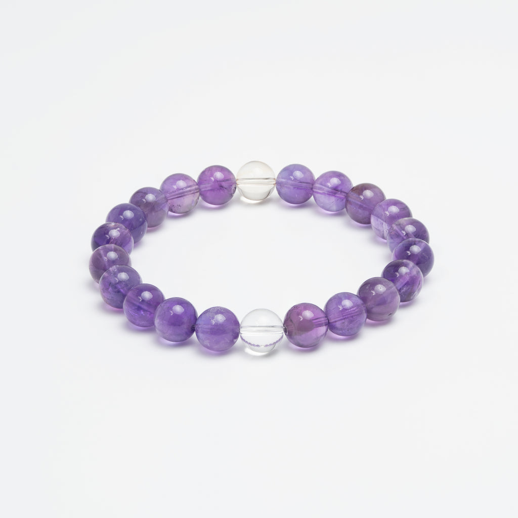 Mindful Manifestation - Amethyst & Citrine Wealth Bracelet