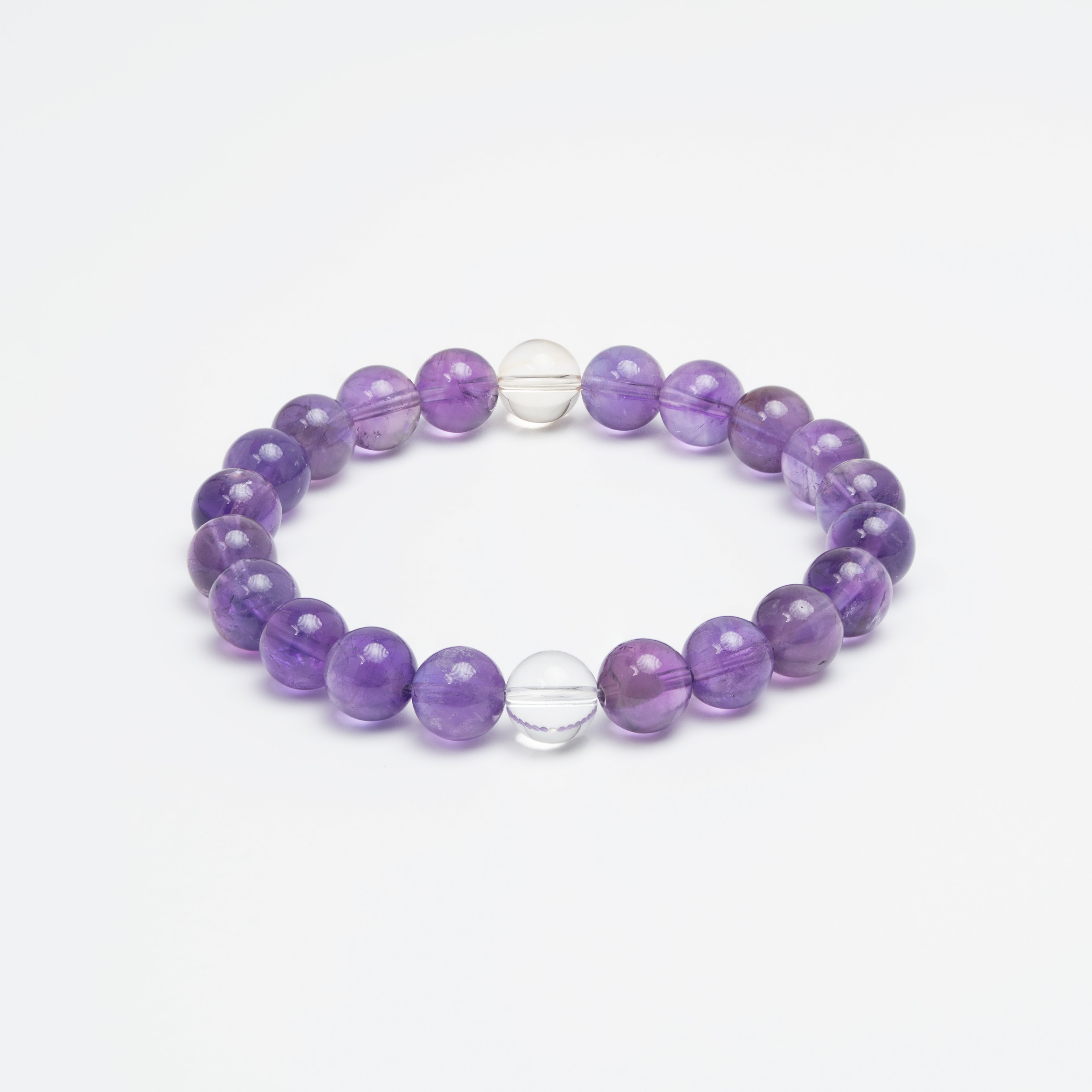 Mindful Manifestation - Amethyst & Citrine Wealth Bracelet