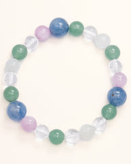 The Healer's Concord - Kyanite & Kunzite Multi-Gemstone Bracelet