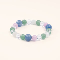 The Healer's Concord - Kyanite & Kunzite Multi-Gemstone Bracelet