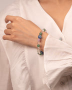 The Healer's Concord - Kyanite, Kunzite & Aventurine Harmony Bracelet