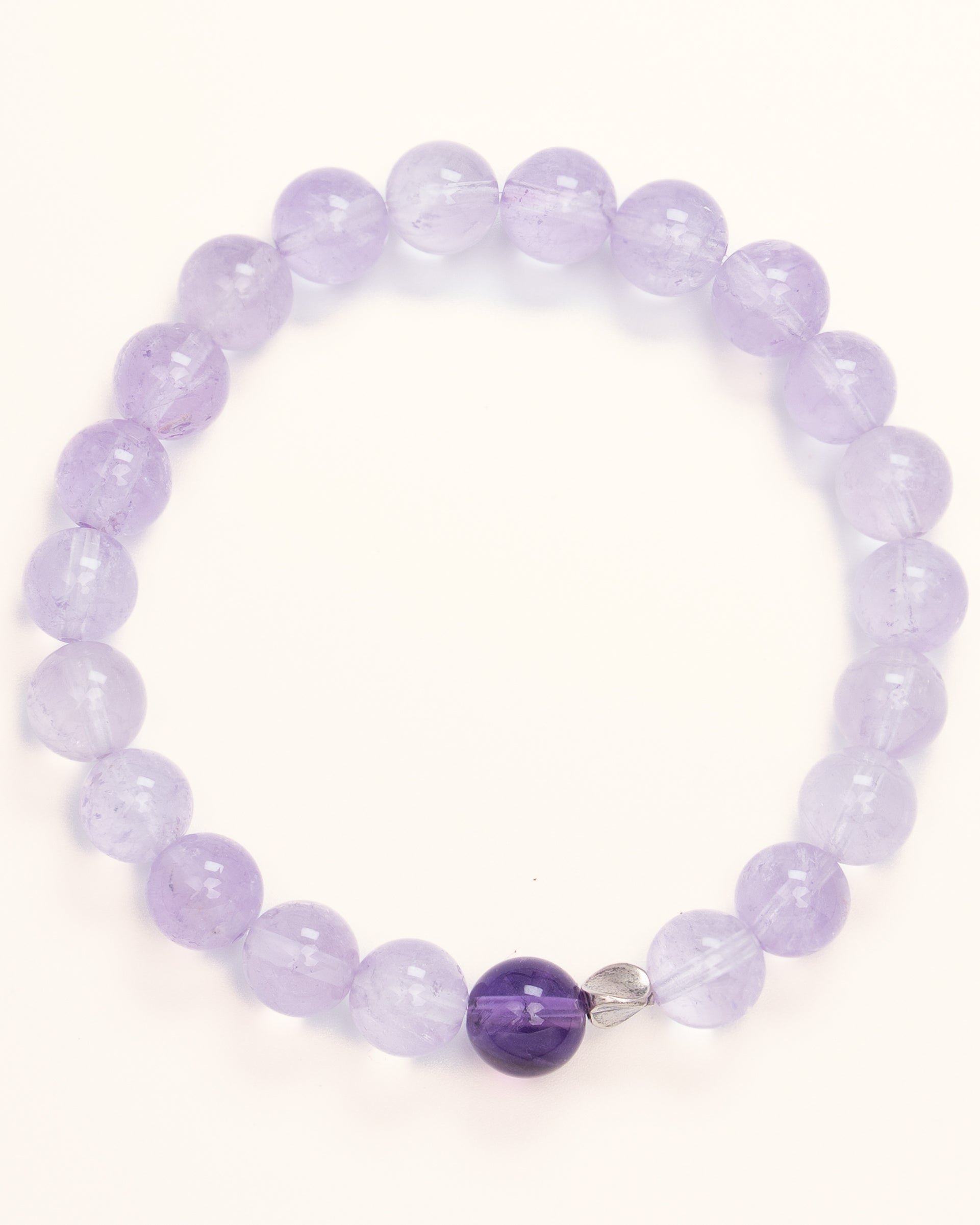 Violet Twilight - Dual Amethyst Serenity Bracelet