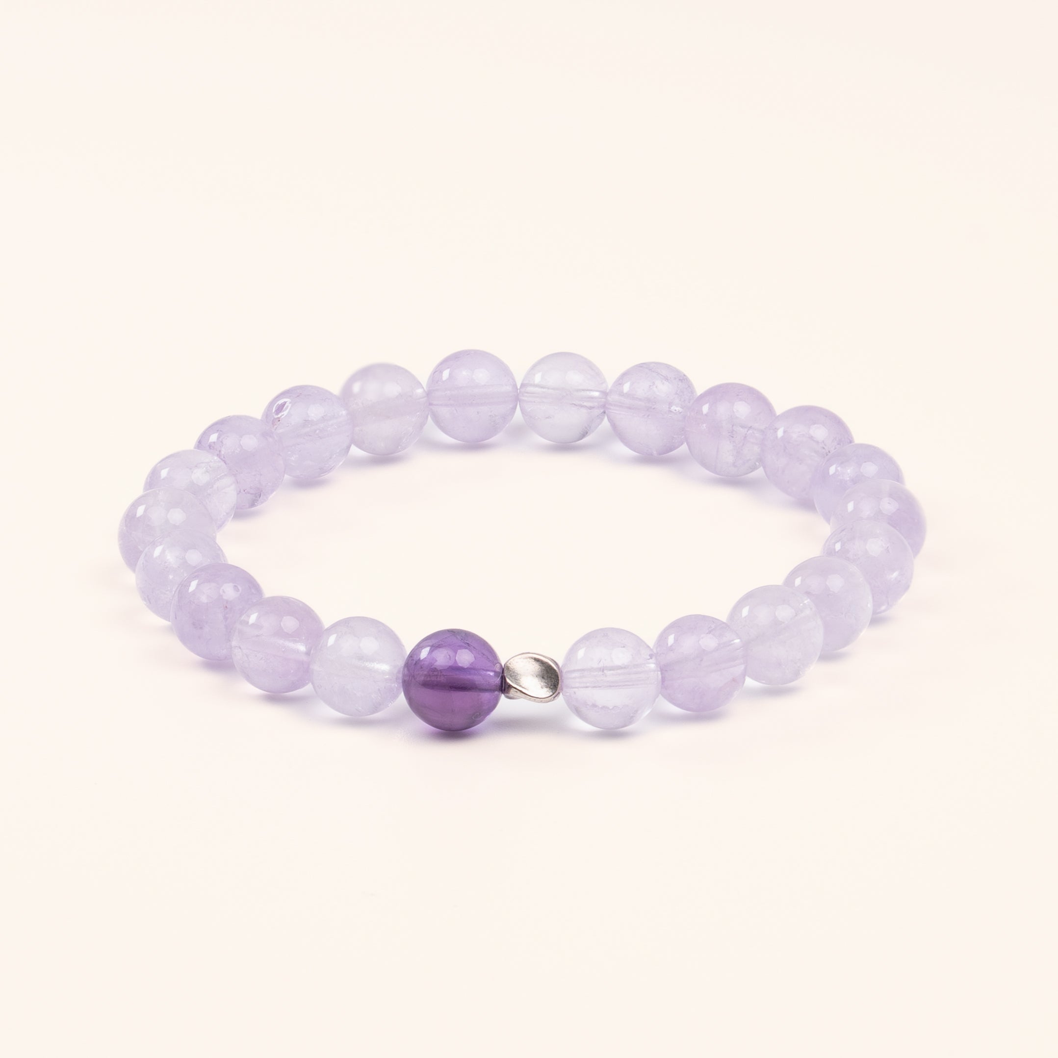 Violet Twilight - Dual Amethyst Serenity Bracelet