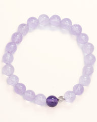 Violet Twilight - Dual Amethyst Serenity Bracelet