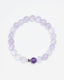 Twilight Serenity - Lavender Amethyst & Silver Harmony Bracelet