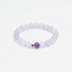 Twilight Serenity - Lavender Amethyst & Silver Harmony Bracelet
